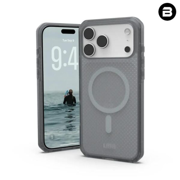 UAG Urban Armor Gear futerał DOT kompatybilny z MagSafe do IPHONE 17 Pro Max ash